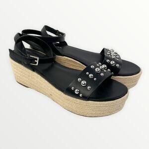 Marc Fisher Joyce Espadrille Platform Sandal Size 10